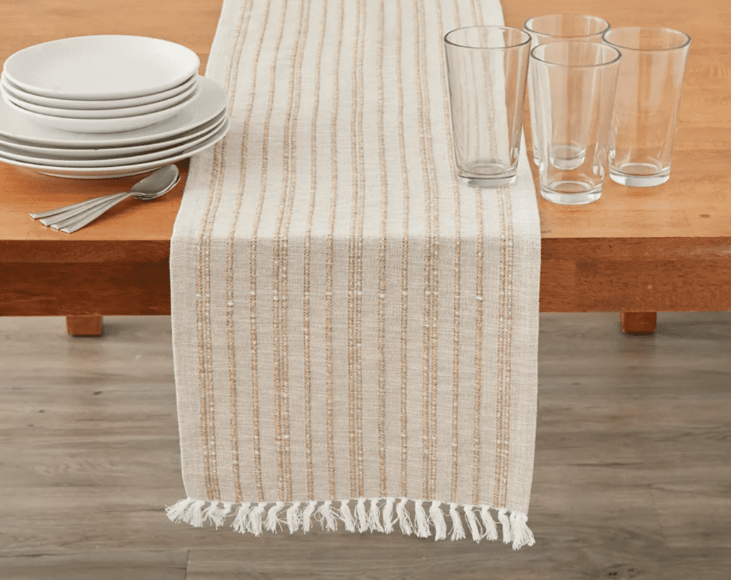 cozy home table runner